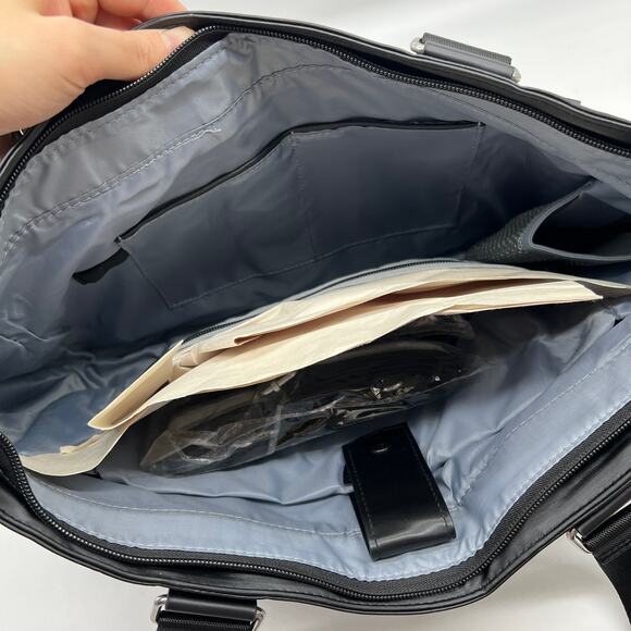 IHKWIP Cargo Catchall Tote with Two Crossbody Straps Metallic Black - Picture 4 of 11